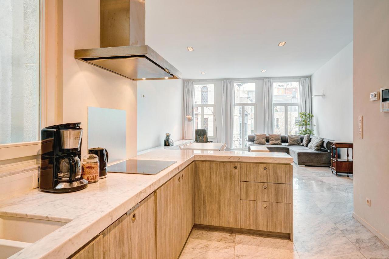 Three Bedroom Marble Apartment In The Heart Of Antwerpen Kültér fotó